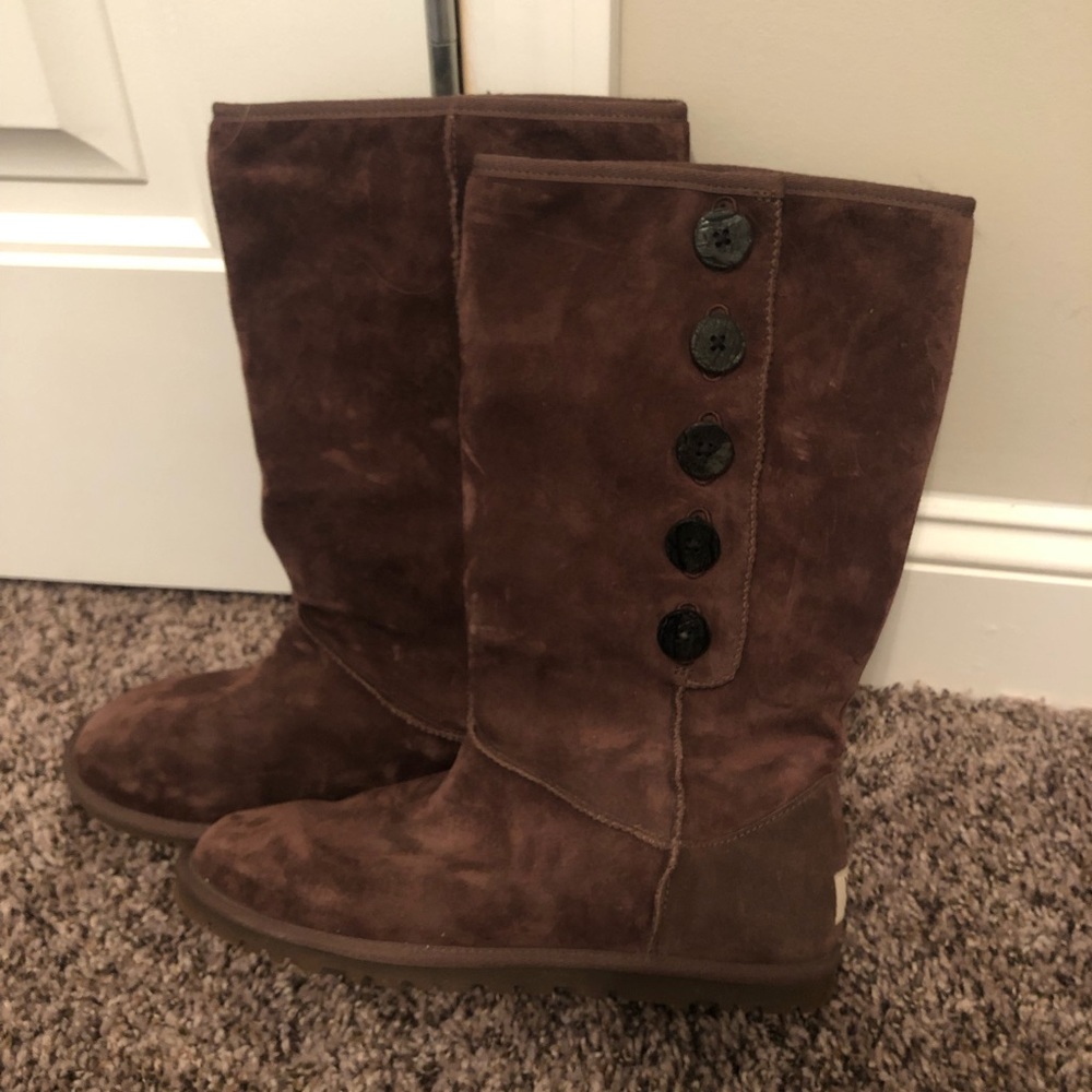 Button Ugg Boots